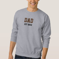 Grand-Père Avec Date Papa Est Année Cadeau Pour No
