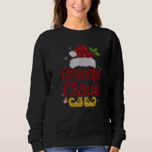 Sweatshirt Grand-père Claus Chemise Noël Pyjama Famille Match