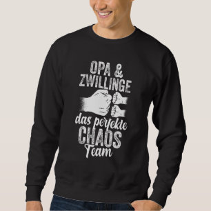 Sweatshirt Grand-Père Mens Grandpa Et Gemini