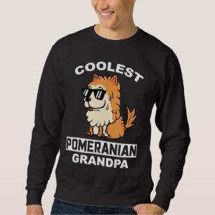 Sweatshirt Grand-père Pomeranien frais