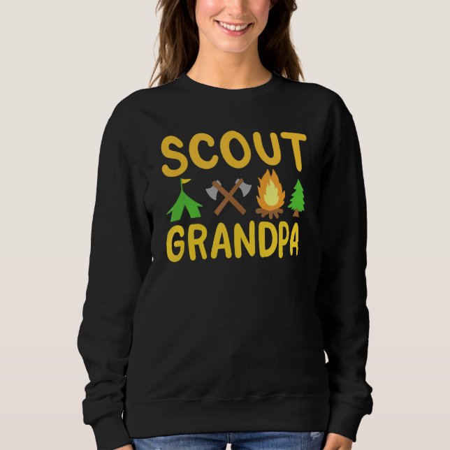 Sweatshirt Grand-père scout (Devant)