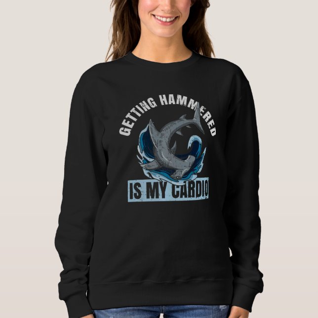 Sweatshirt Grand requin marteau pour requin marteau (Devant)