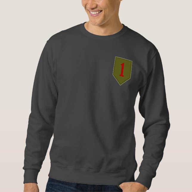 Sweatshirt Grand rouge un, ?ère correction d'identification (Devant)