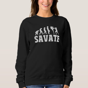Sweatshirt Grande Savate Boxing Evolution Kick Mixed martial