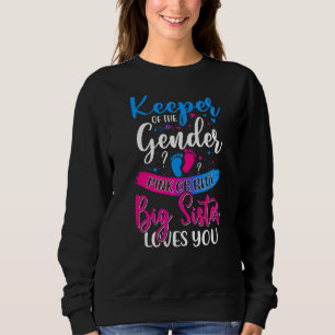 Sweatshirt Grande Soeur Rose Ou Bleu Vous Aime Gardien Genre