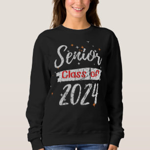 Sweatshirt Grandeur libérée Classe supérieure de 2024 Graduat