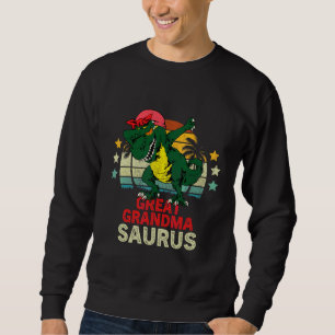 Sweatshirt Grandmasaurus Rex Dinosaure Grande Grand-mère Saur