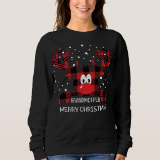 Sweatshirt Grandmother Always be yourself Reindeer Santa Hat 