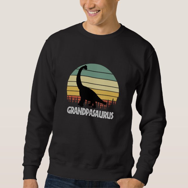 SWEATSHIRT GRANDPASAURUS GRANDPA SAURUS GRANDPA DINOSAUR (Devant)