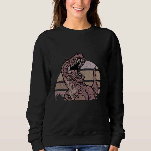 Sweatshirt Grandpasaurus Rex Outfit Father's Day Grandpa Saur (Devant)
