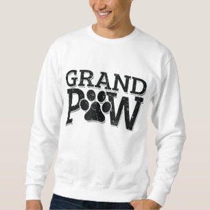 Sweatshirt Grandpaw Chien Grand Paw Cadeaux Hommes Papa Faune