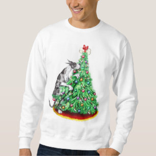 Sweatshirt Grands Dane Noël atteindre les objectifs Merle