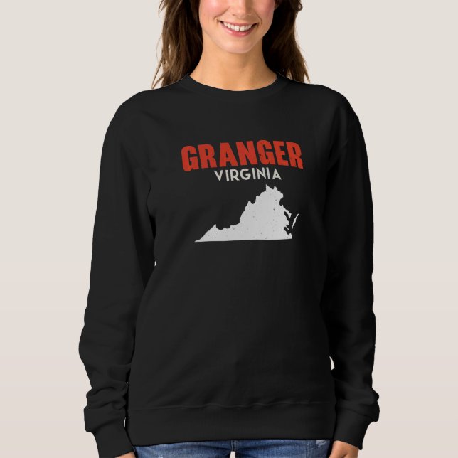 Sweatshirt Granger Washington USA State America Travel Washin (Devant)