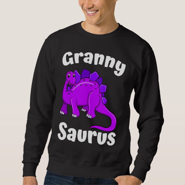 Sweatshirt Grannysaurus Granny Dinosaur  Dino Mother's Day (Devant)