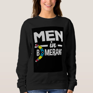 Sweatshirt Graphique Boomerang Joueur de Boomerang Lancer de 