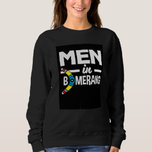 Sweatshirt Graphique Boomerang Joueur de Boomerang Lancer de 