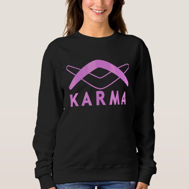 Sweatshirt Graphique Boomerang Lanceur de Boomerang Jeu de Bo (Devant)