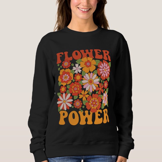 Sweatshirt Graphique d'alimentation super (Devant)