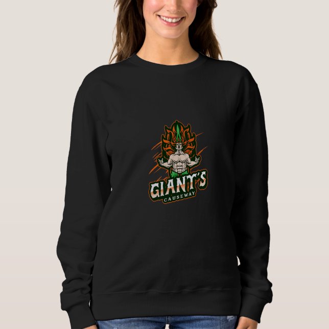 Sweatshirt Graphique de la Chaussée du Géant   (Devant)