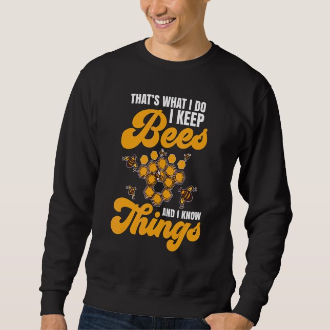 Sweatshirt Graphique De L'Apiculture Pour Les Femmes Et Les H (Devant)