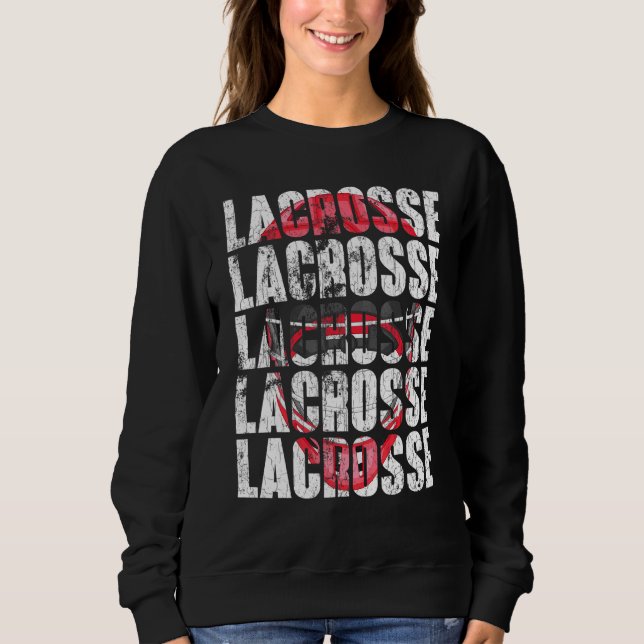 Sweatshirt Graphique de l'entraîneur du joueur de crosse (Devant)