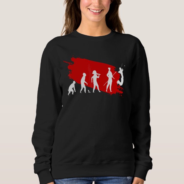 Sweatshirt Graphique de l'entraîneur sportif de Badminton Pla (Devant)