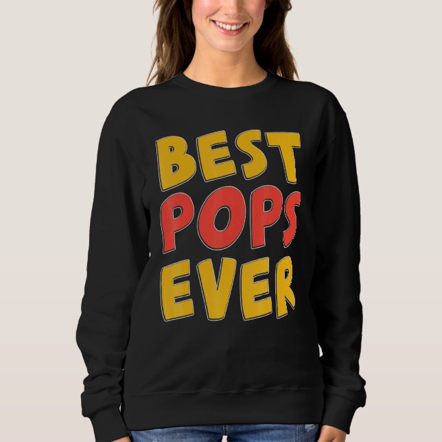 Sweatshirt Graphique de protection de la famille de papa Bear (Devant)