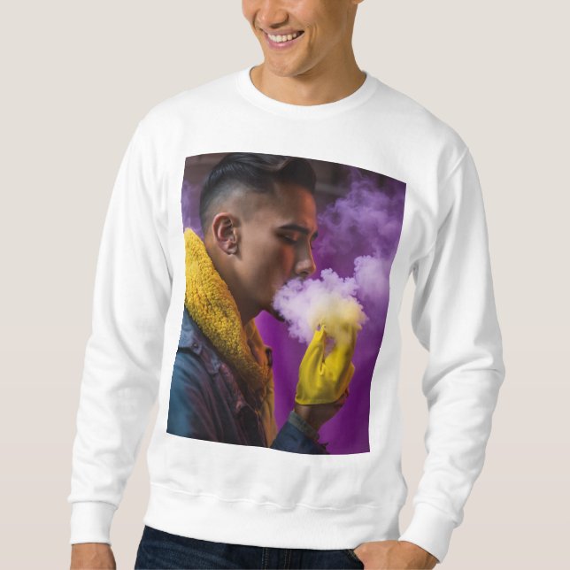 Sweatshirt graphique en gras | Pullover Streetwear (Devant)