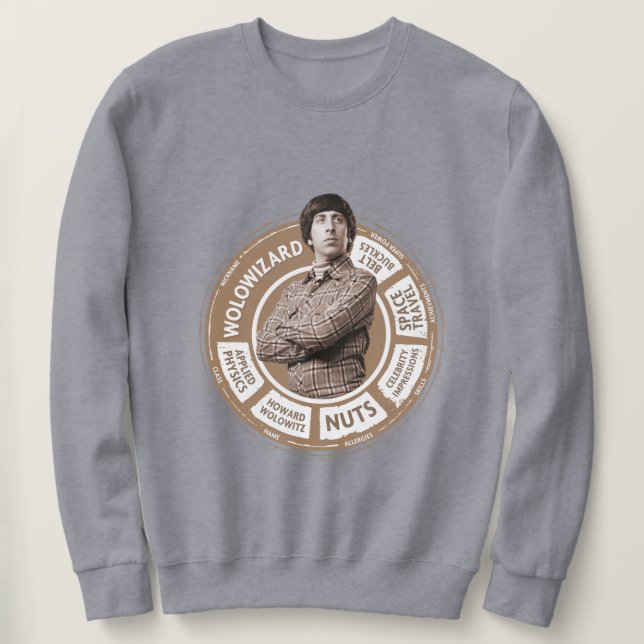 Sweatshirt Graphique Howard Info (Design devant)