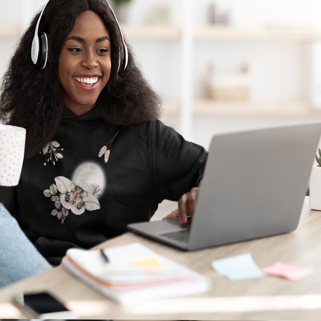 Sweatshirt Graphique Moonlit Moth (Moonlit Moth Graphic Sweatshirt)