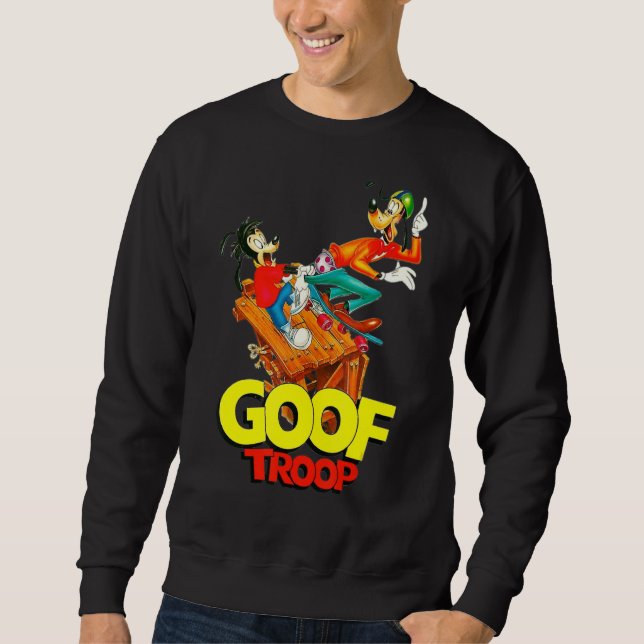 Sweatshirt Graphisme Love Troopss Funny Comédie américaine An (Devant)