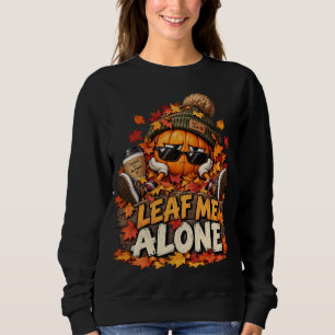 Sweatshirt Graphisme personnalisé de citrouille d'automne, la