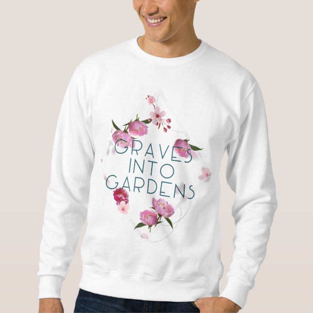 Sweatshirt Graves dans les jardins Grave dans les écritures d (Devant)