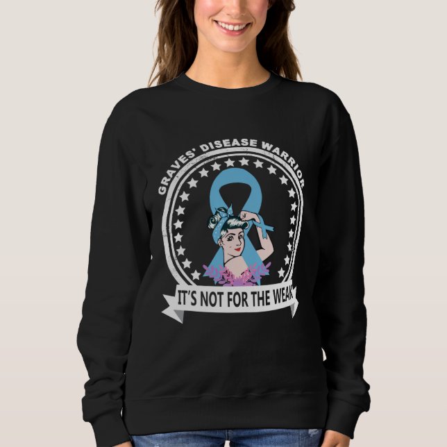 Sweatshirt Graves Disease Warrior (Devant)