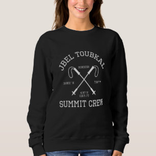 Sweatshirt Gravi Jbel Toubkal Maroc Sommet Équipe Randonnée H