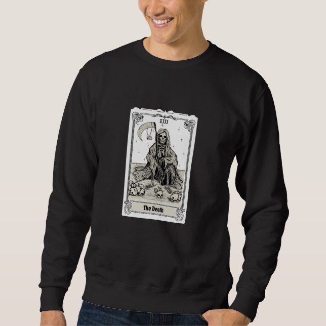 Sweatshirt gravure début de la mort XIII (Devant)