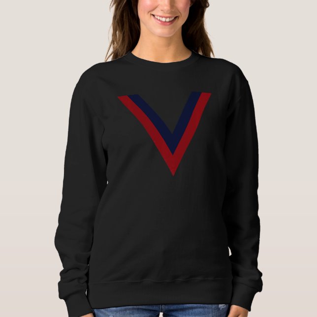Sweatshirt Great Britain Rugby League Red Blue V (Devant)