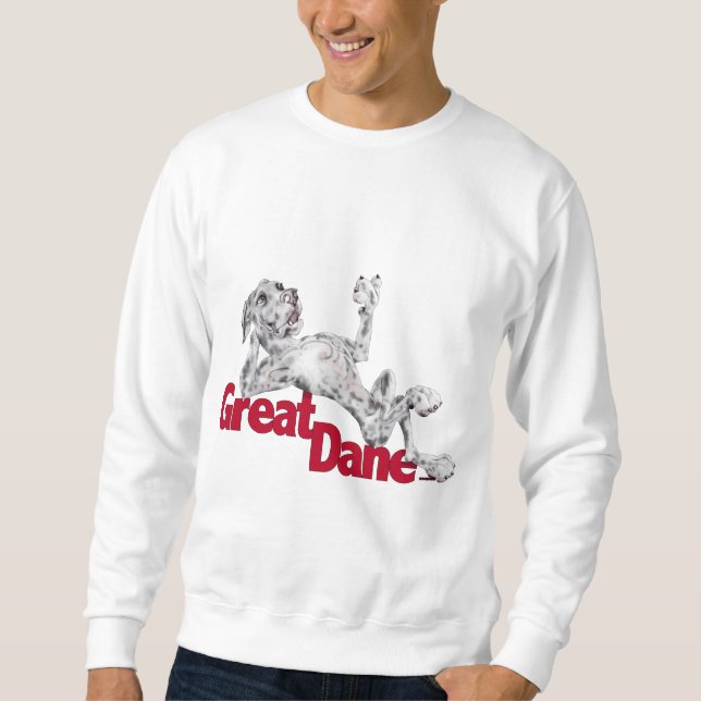 Sweatshirt Great Dane Laid Back Merle UC (Devant)