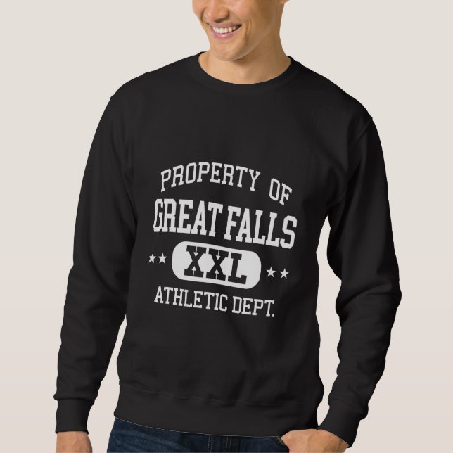 Sweatshirt Great Falls Retro Athletic Property Dept 1 (Devant)