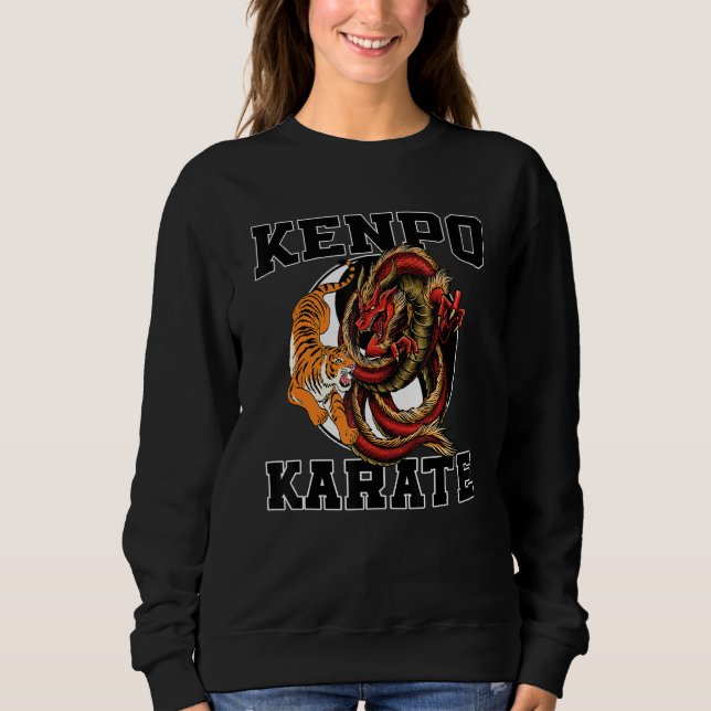 Sweatshirt Great Kenpo Karate Appareils Japonais Martial Figh (Devant)