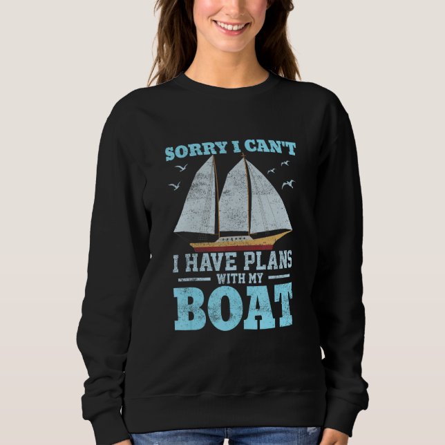 Sweatshirt Great Sailing Sailing Boat Motif u2013 Sailing Shi (Devant)