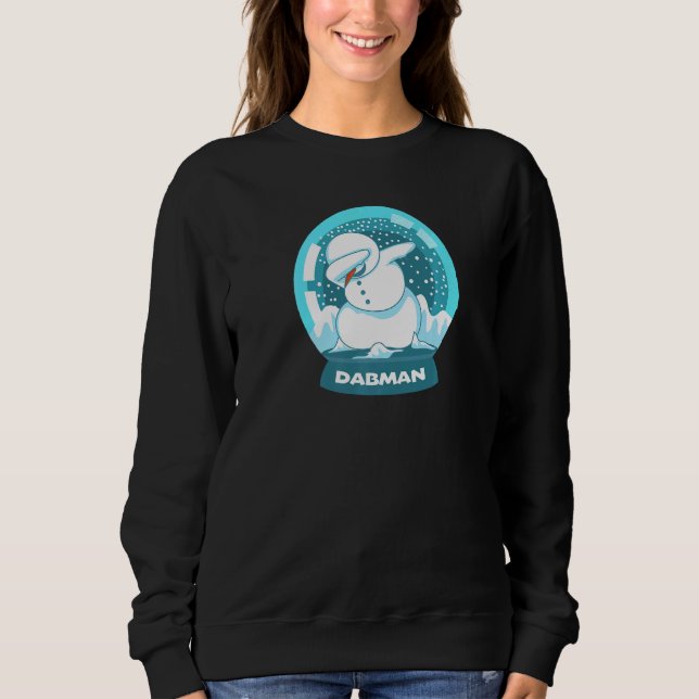 Sweatshirt Great Snowball Snowman Snow Globe Christmas Eve Xm (Devant)