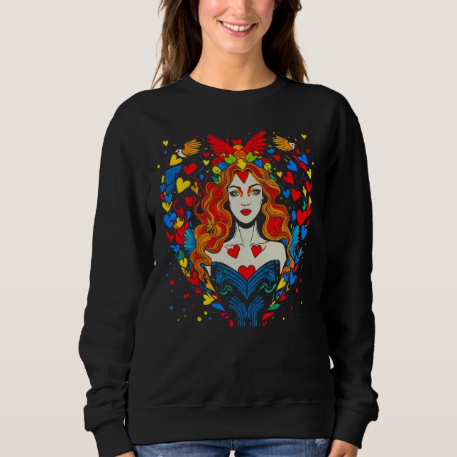 Sweatshirt Greek Mythology Hera (Devant)