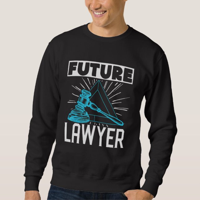 Sweatshirt Greffier de l'école de droit étudiant Avocat de l' (Devant)