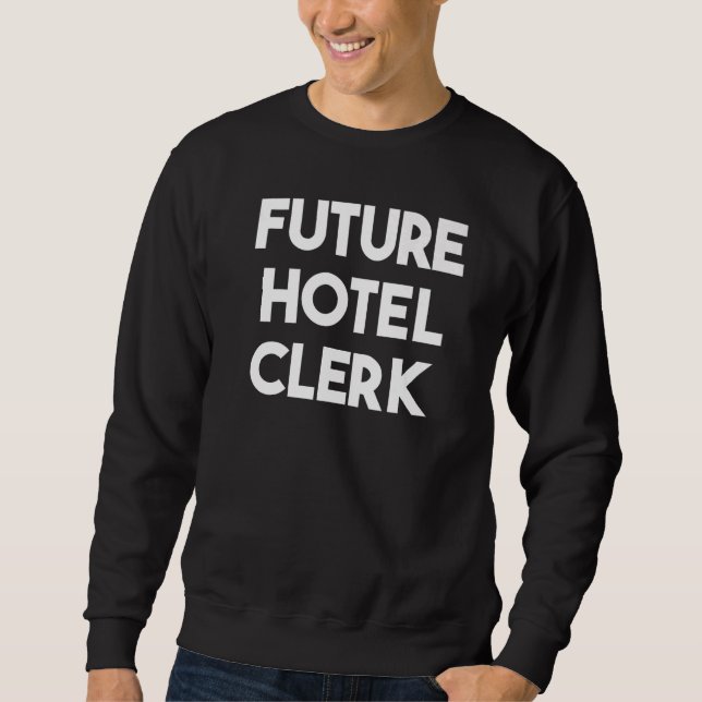 Sweatshirt Greffier d'hôtel Future (Devant)