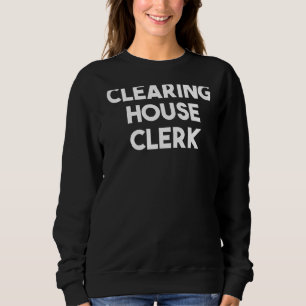 Sweatshirt Greffier du centre d'échange