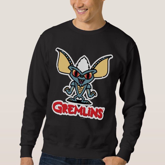 Sweatshirt Gremlins | Caractère comique de bande passante (Devant)