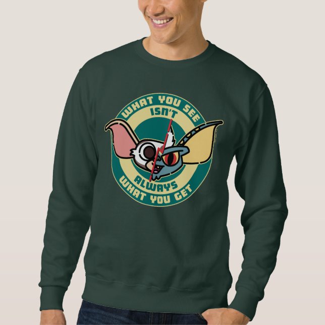Sweatshirt Gremlins | Ce que vous voyez n'est pas toujours ce (Devant)