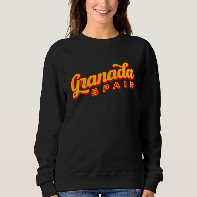 Sweatshirt Grenade Espagne (Devant)