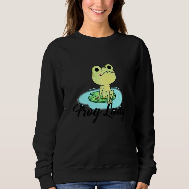 Sweatshirt Grenouille-Dame (Devant)